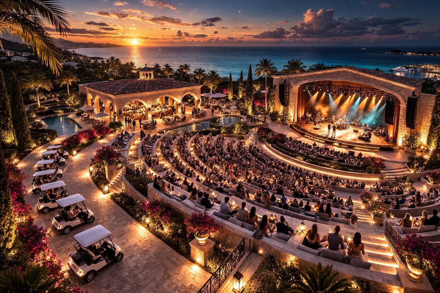 Port Elysium amphitheatre
