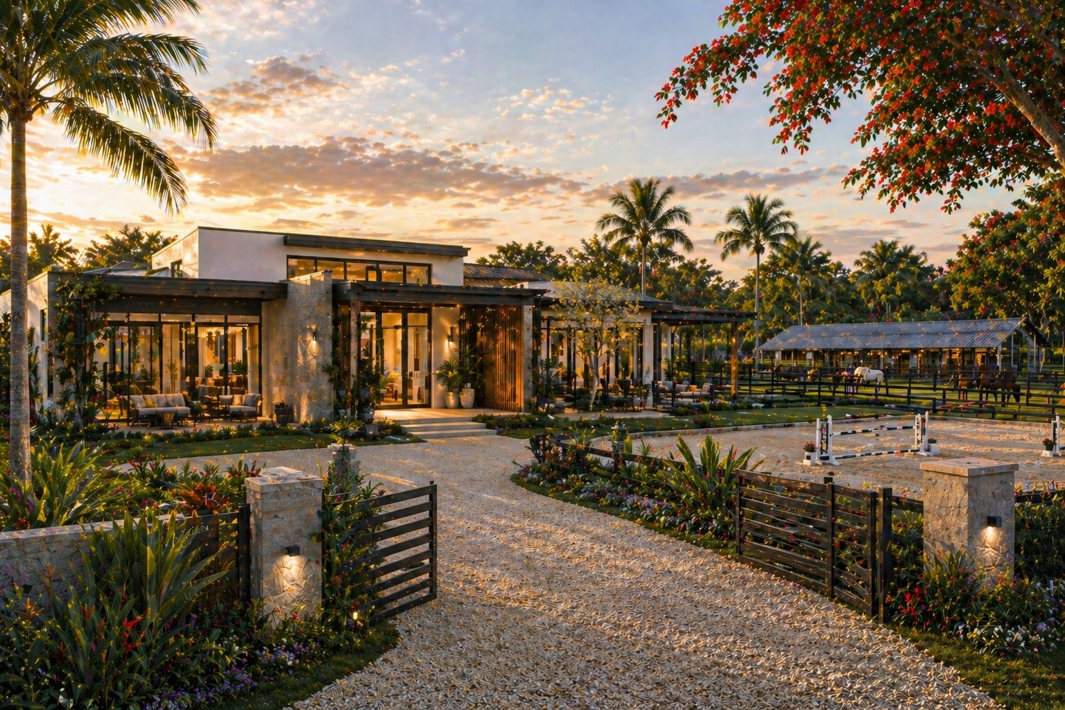Port Elysium Equestrian Centre clubhouse