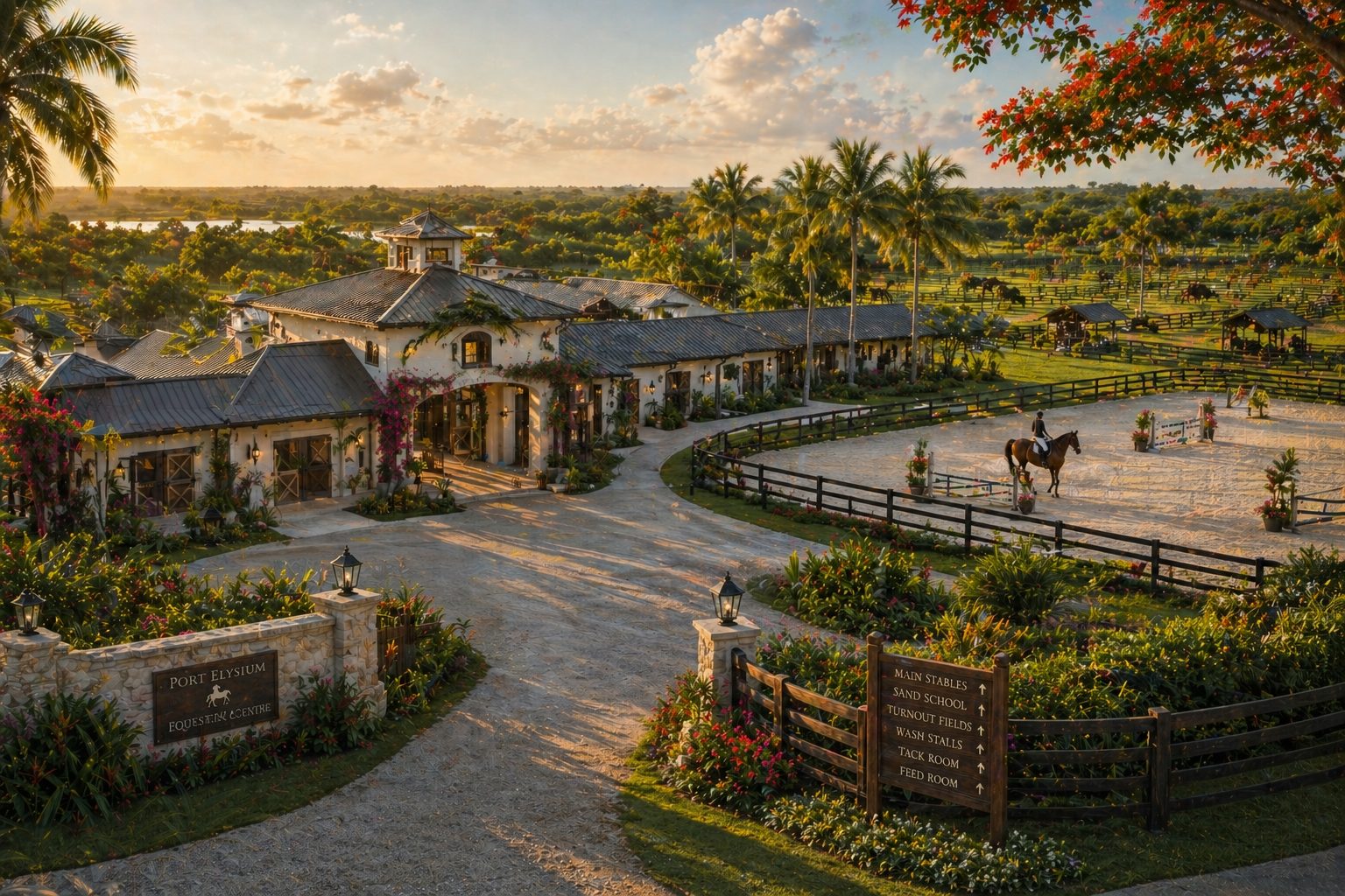 Port Elysium equestrian centre