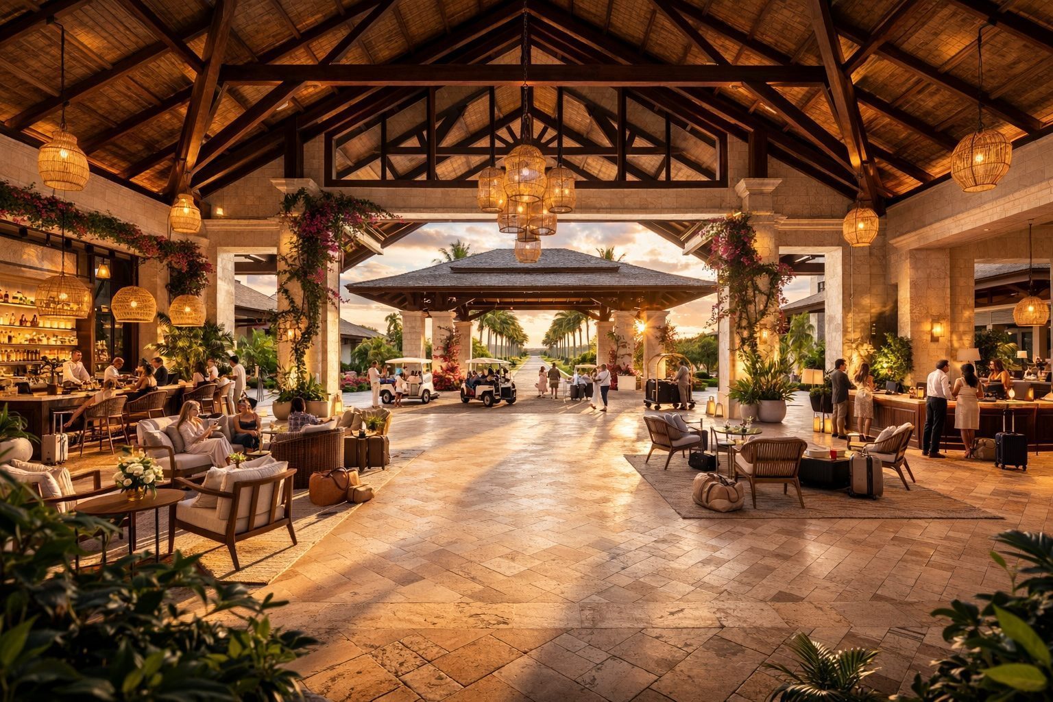 Port Elysium hotel reception