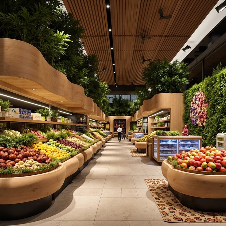 Premium market and food hall
